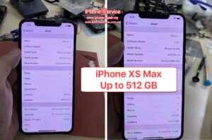 iPhone XS Max upgrade storage 512