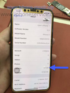 iPhone X upgrade storage service