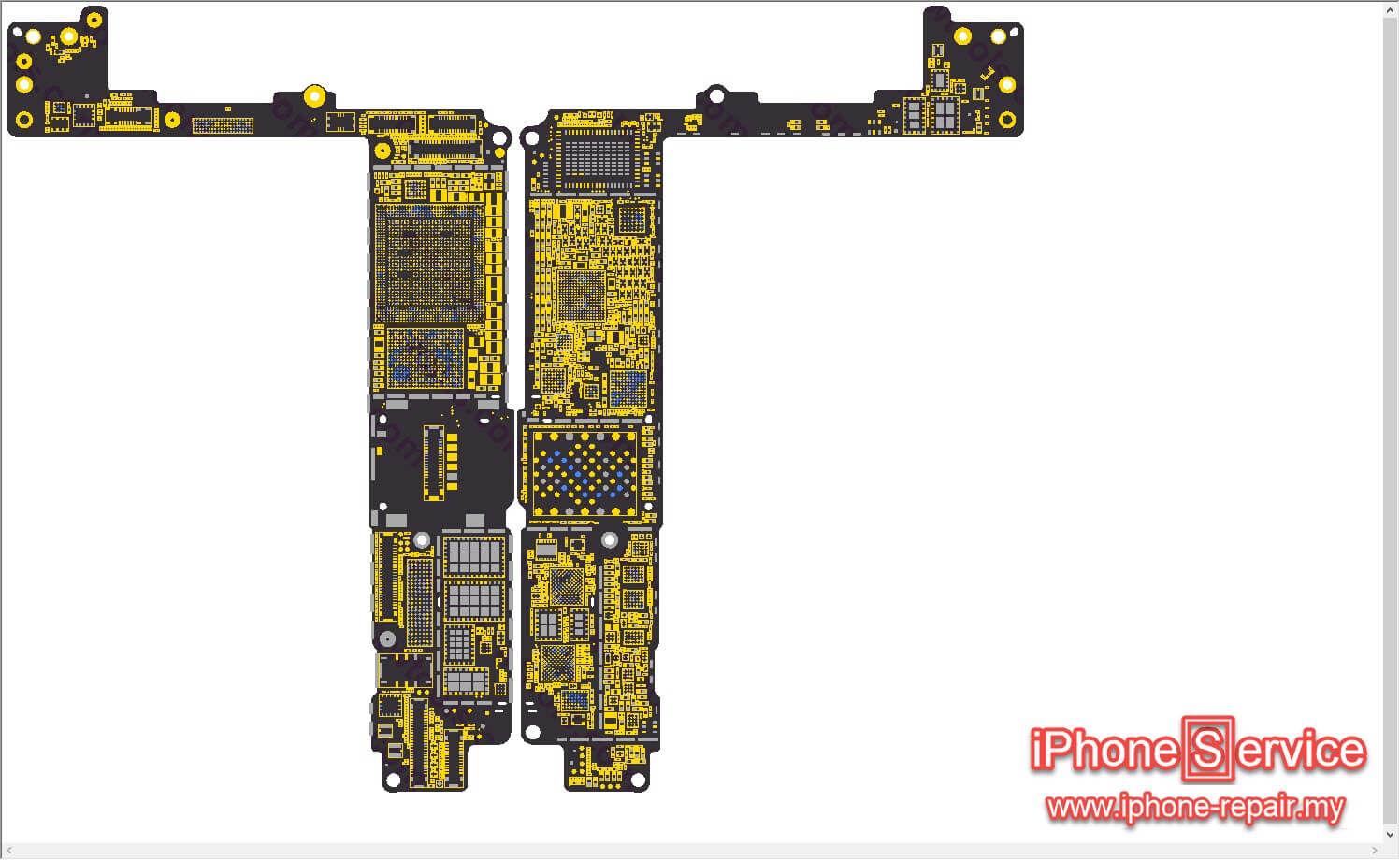 iPhone 7 Plus motherboard Intel