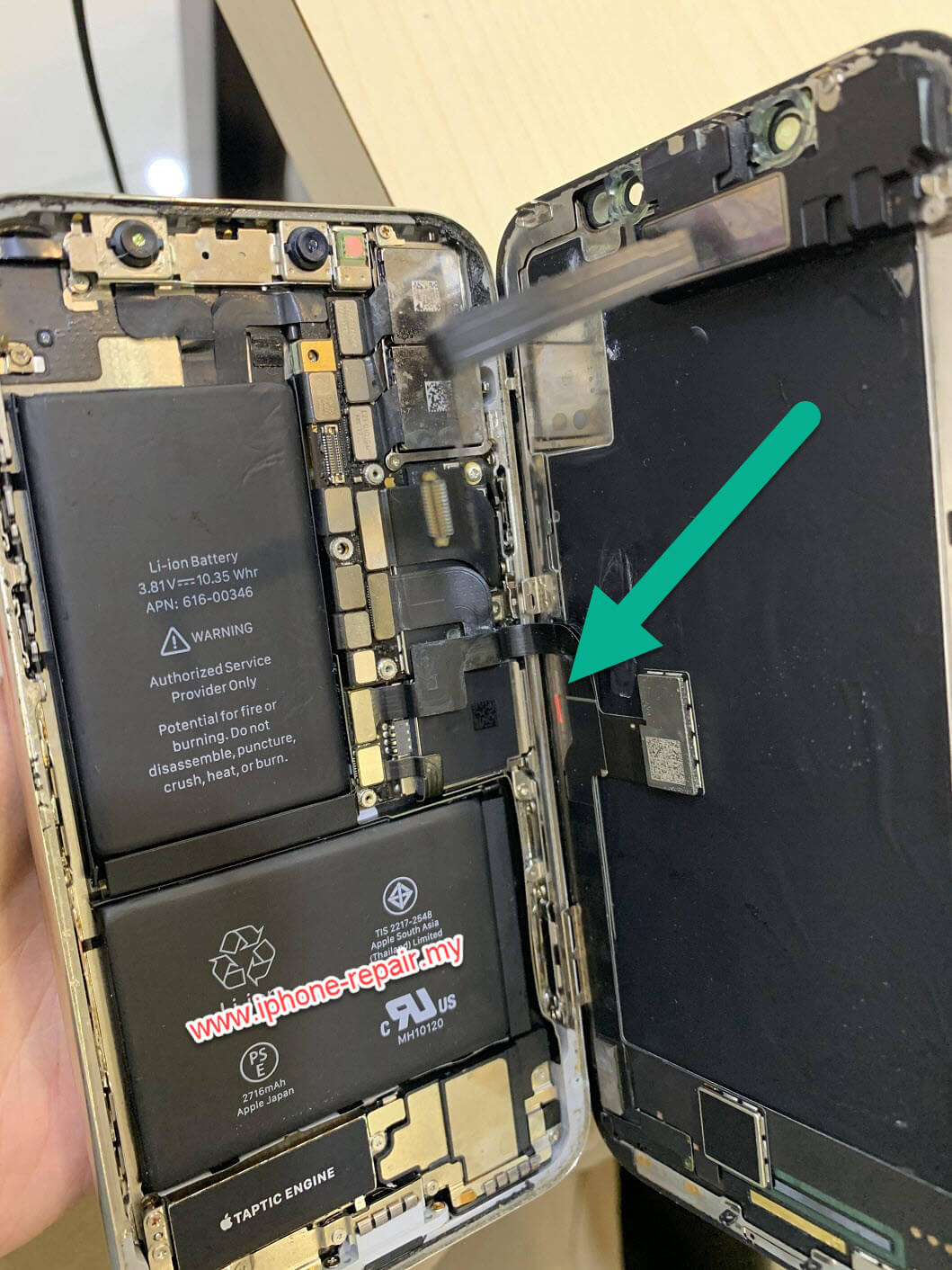 repair water damaged phone change motherboard