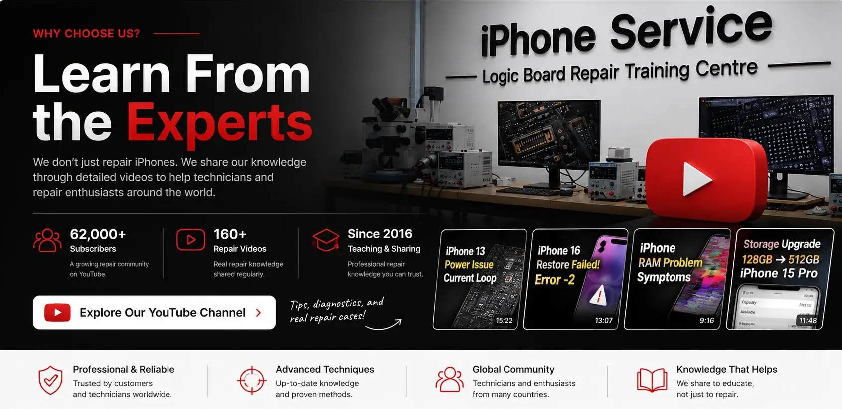 iPhone Service Malaysia Youtube Channel