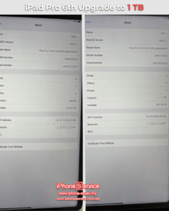 iPad Pro 12.9 6th Gen Upgrade Storage