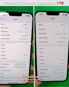 iPhone 13 Pro Max Upgrade Storage Service Malaysia