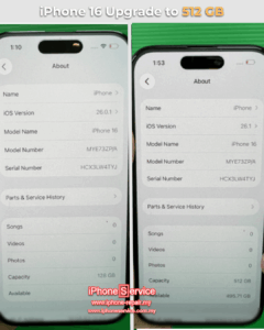 iPhone 16 Storage Upgrade Service Malaysia
