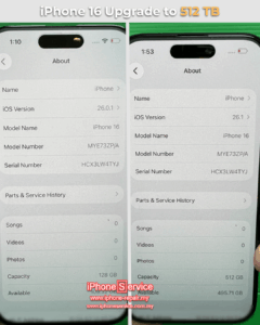 iPhone 16 Storage Upgraded in Malaysia