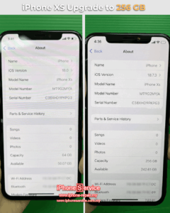 iPhone XS Upgrade Storage Malaysia