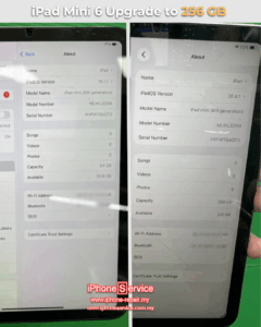 iPad Mini 6 Upgrade Storage Malaysia