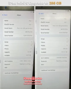 iPad Mini 6 Upgrade Storage Service in Seri Kembangan, Selangor, Malaysia