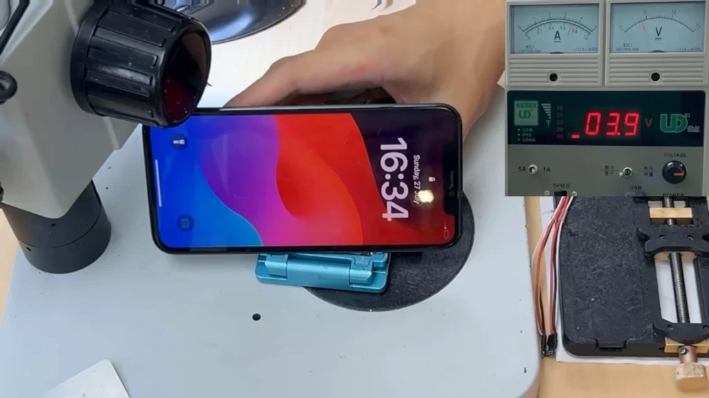 iPhone 11 successfully boots into iOS after CPU reball repair