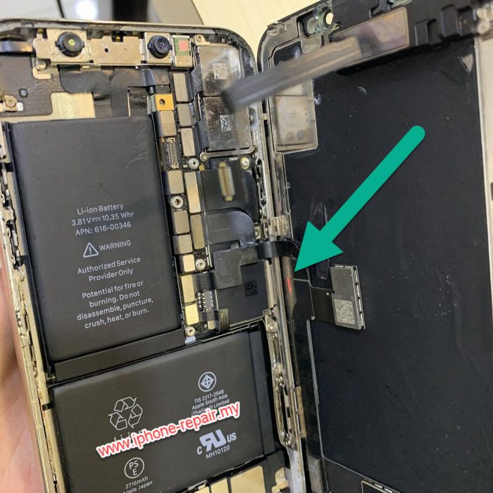 iPhone X water damaged repair